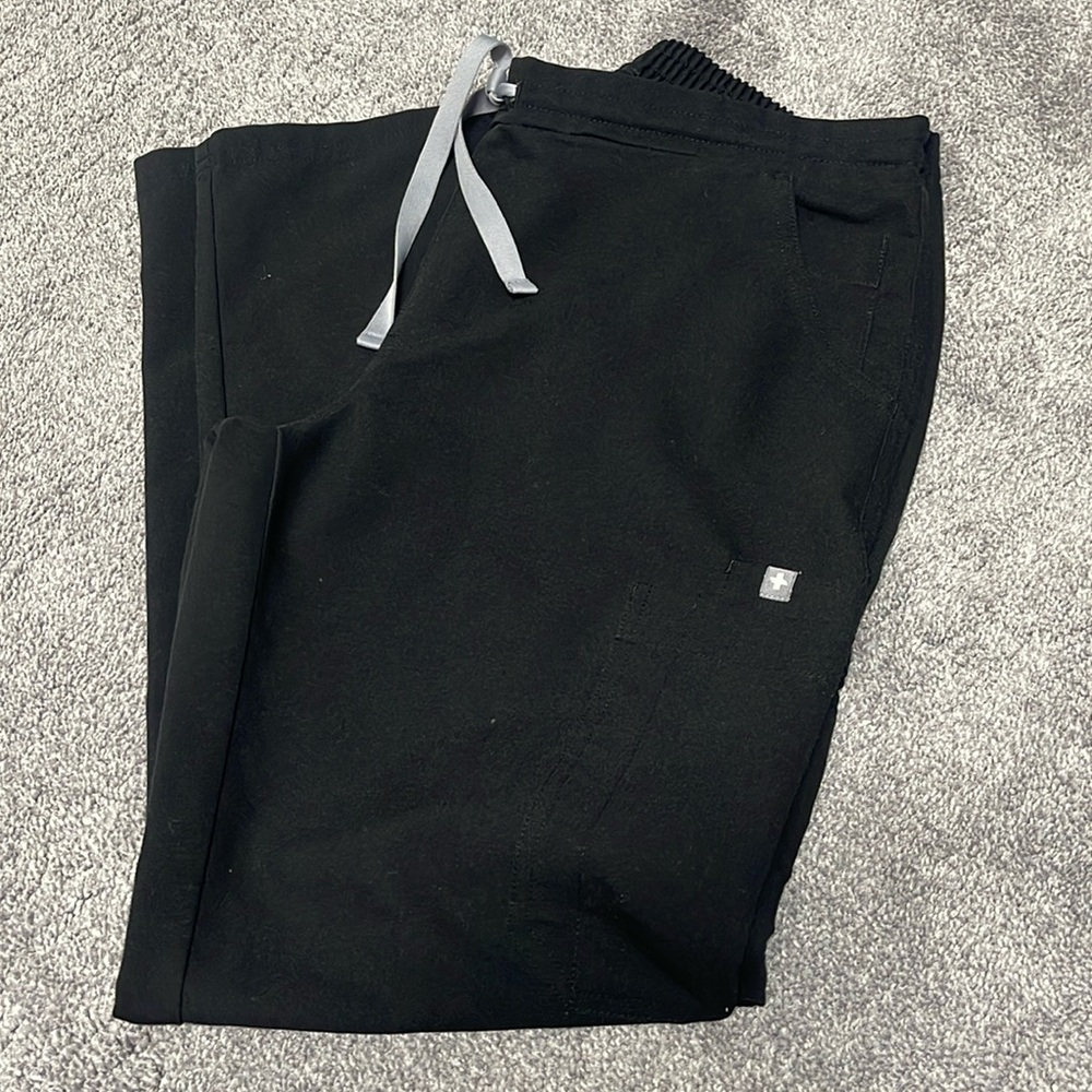 Figs black yola pants